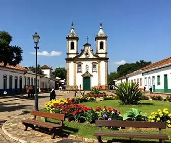 Descubra a Praça Santa Rita: Coração Histórico de Sabará