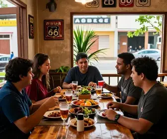 Restaurante Quintal do Ouro: Descubra o Sabor da Rota 66 em Sabará